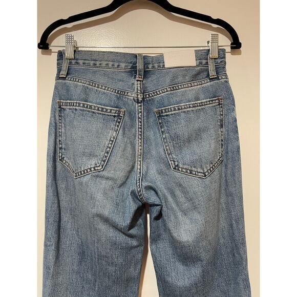 Pistola Presley High Rise Vintage '90s Roller Ripped Jeans Size 24 Del Mar EUC - Picture 8 of 10